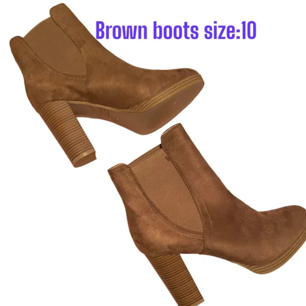 New suede boots